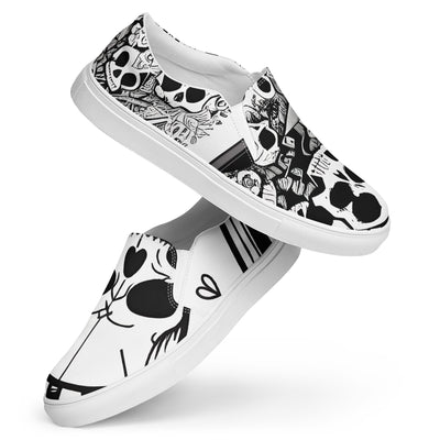 Hallway Hellraiser Men’s Slip-On Skater Sneakers