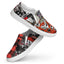 Rebel Before Ruin Men’s Slip-On Skater Sneakers – Punk Canvas Shoes