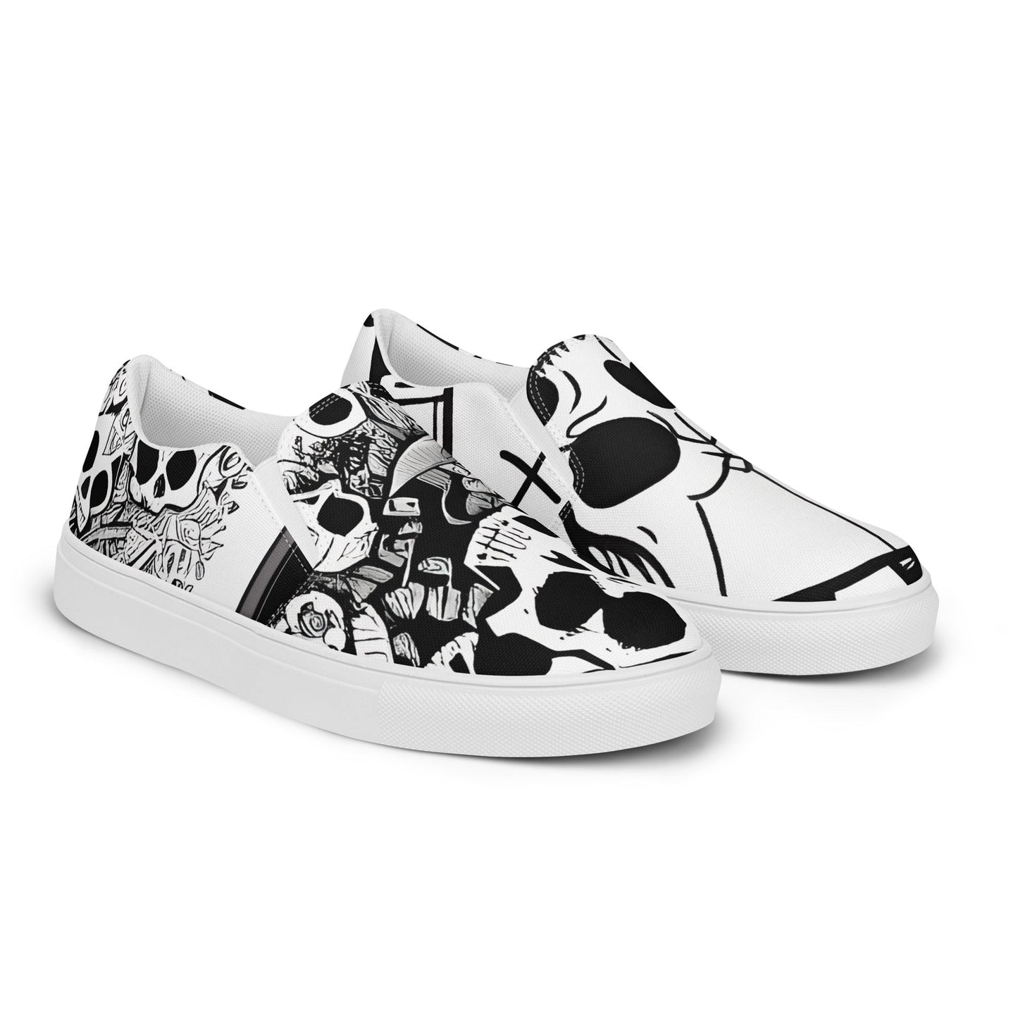 Hallway Hellraiser Men’s Slip-On Skater Sneakers