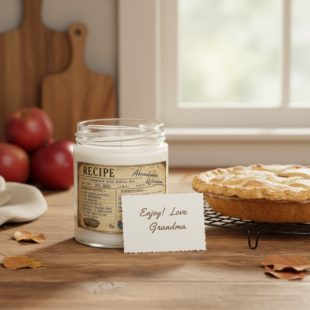 Grandma's Blue Ribbon Pie Scented soy candle - accessories - MindPop Threads