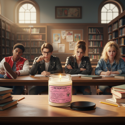 Detention Pink Slip Candle - Candles - MindPop Threads