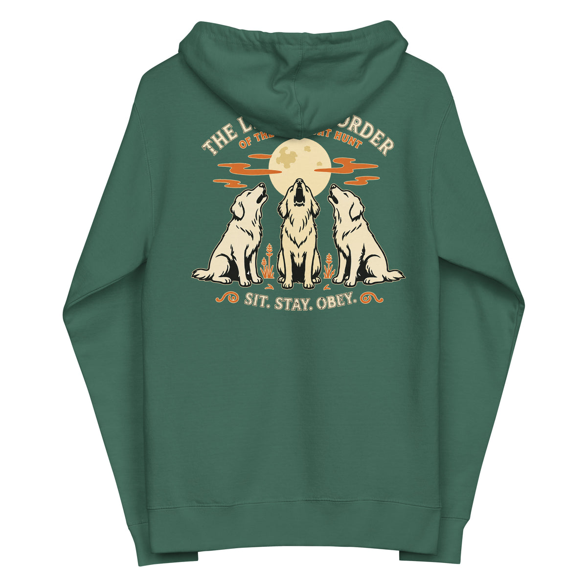 Lycanine Order zip-up hoodie
