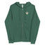 Lycanine Order zip-up hoodie in Alpine Green