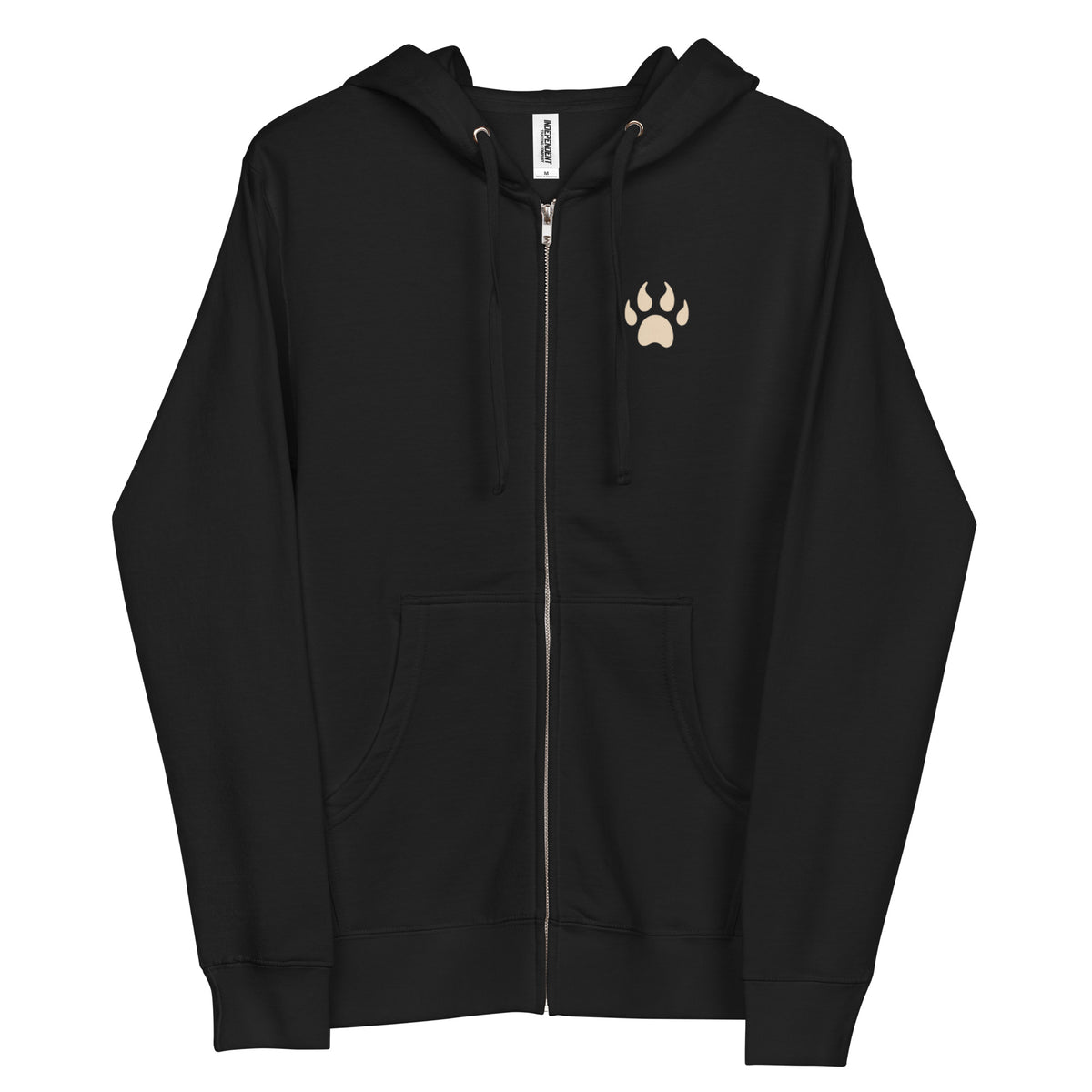 Lycanine Order zip-up hoodie in Black