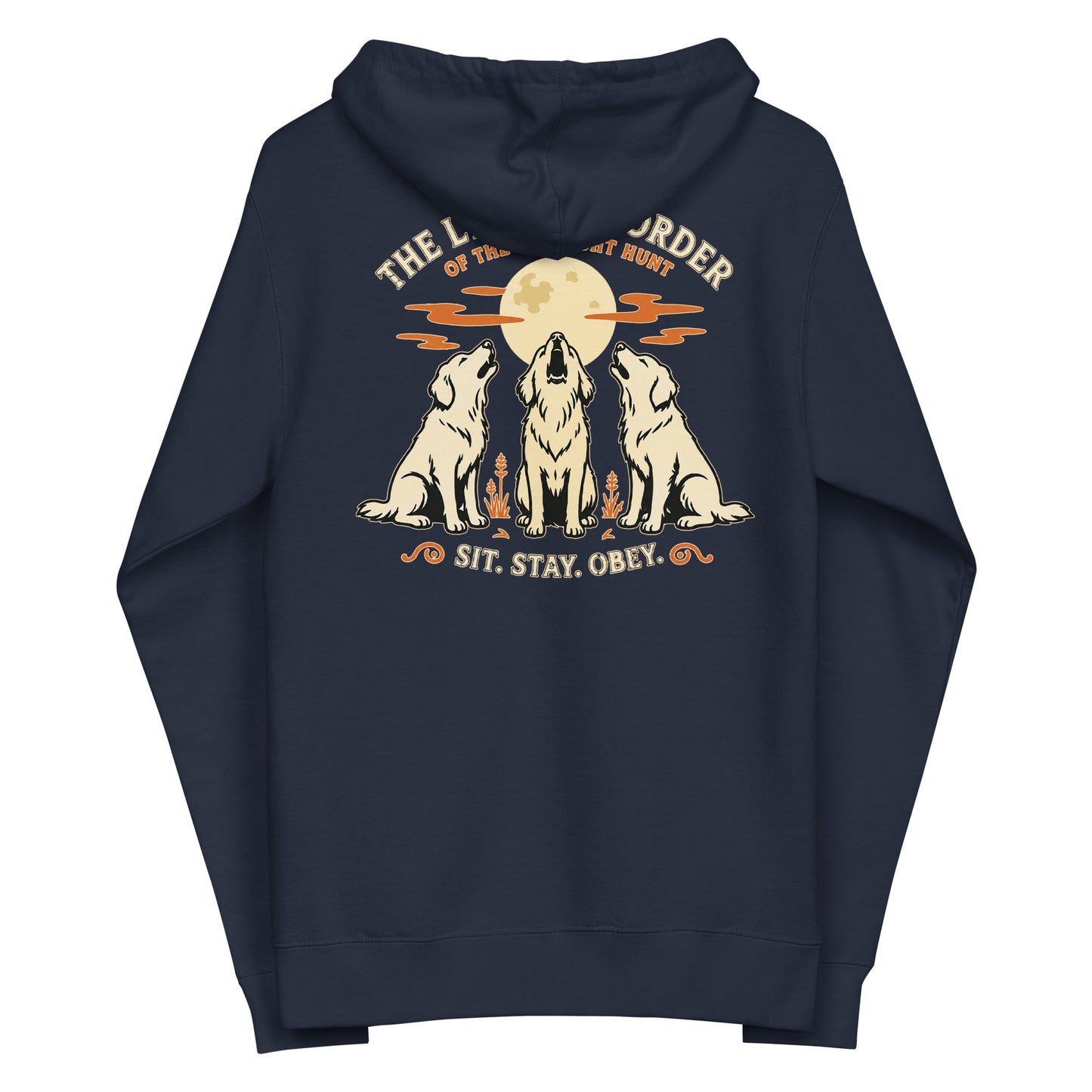 Lycanine Order Zip Hoodie - Zip Up Hoodie - MPopTop