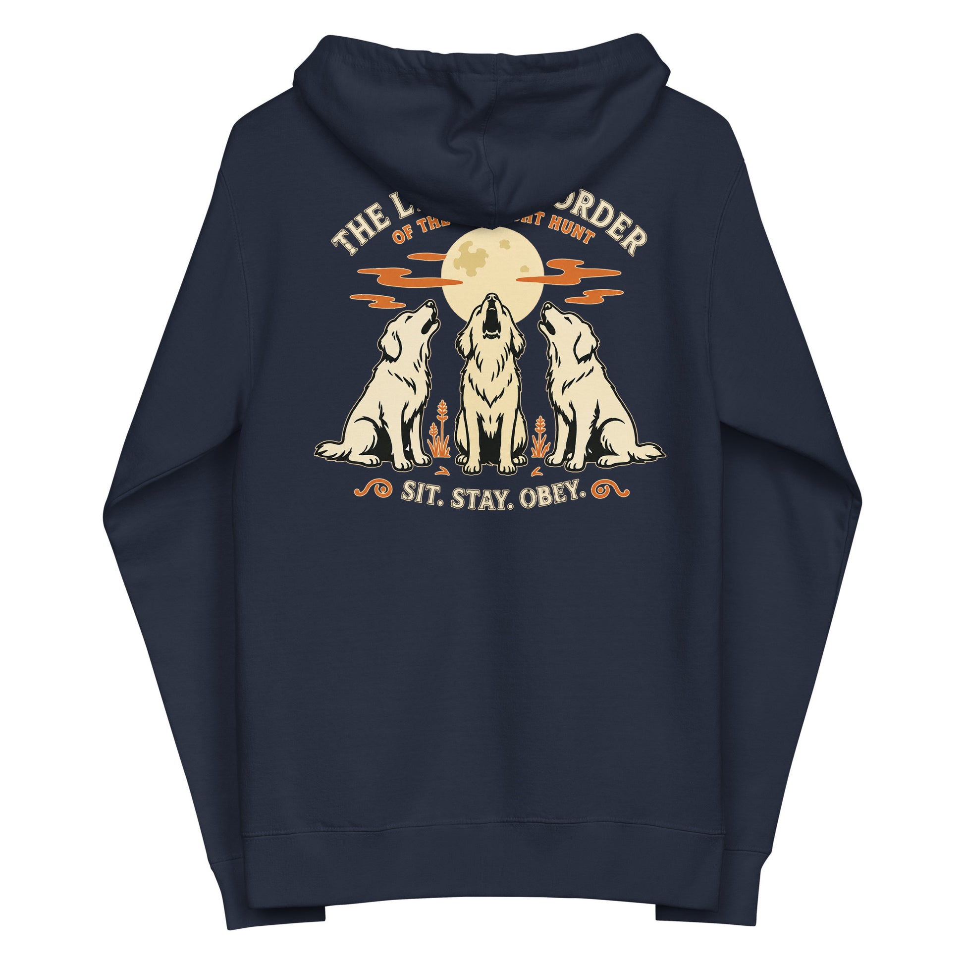 Lycanine Order Zip Hoodie - Zip Up Hoodie - MPopTop