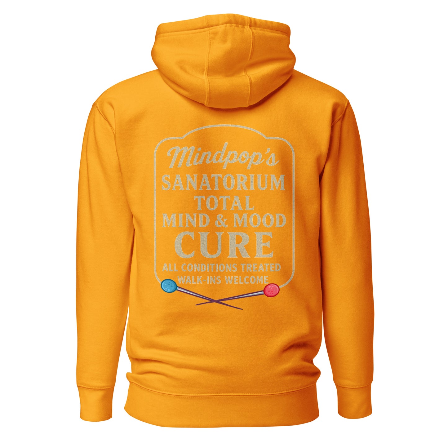 MindPop Sanitarium Pullover Hoodie - pull over hoodie - MPopTop