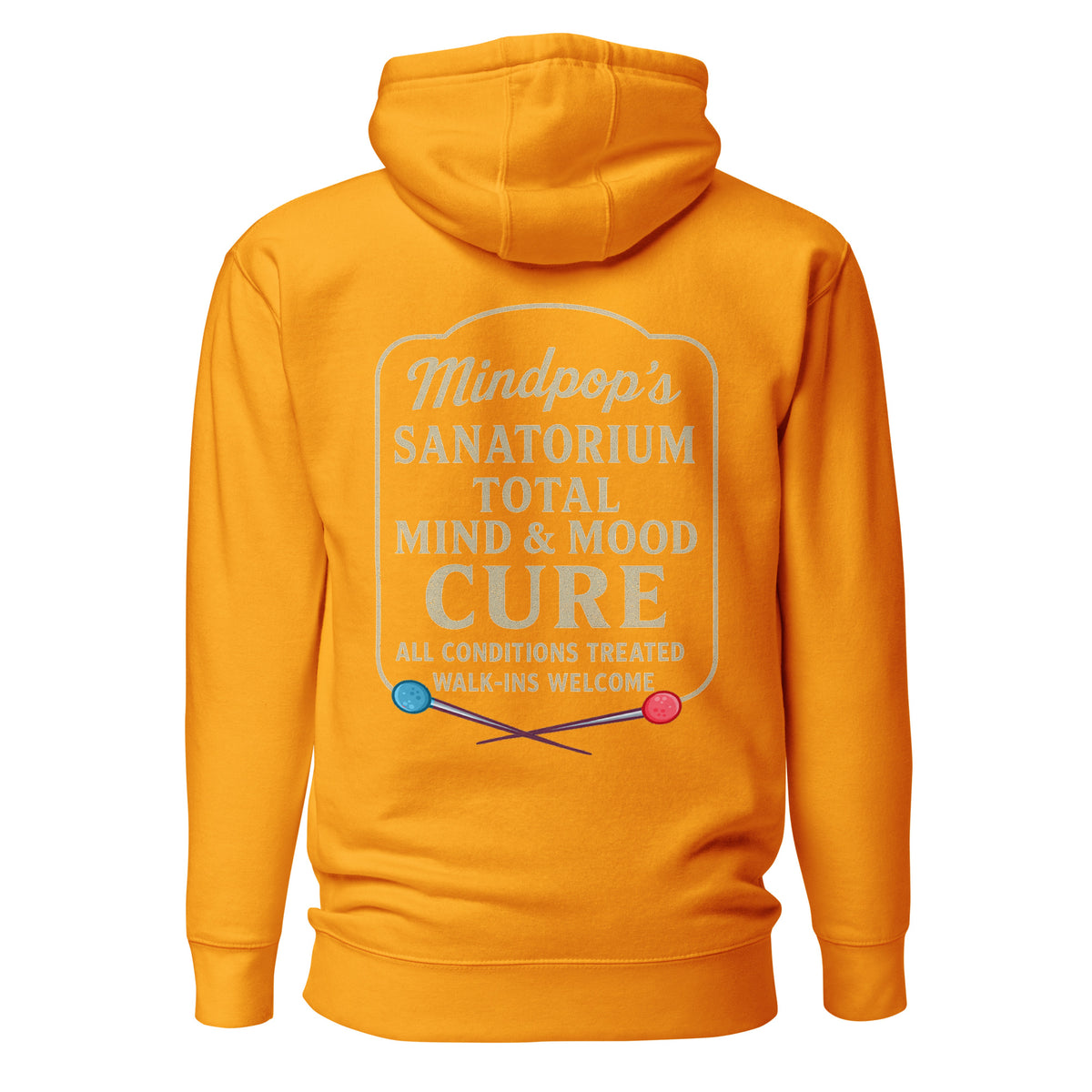 MindPop Sanitarium Pullover Hoodie - pull over hoodie - MPopTop