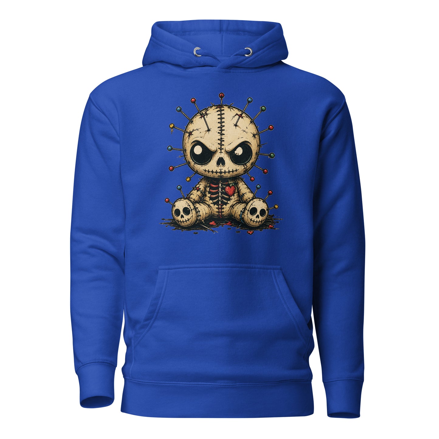 "MindPop Sanitarium" graphic pullover hoodie in Team Royal