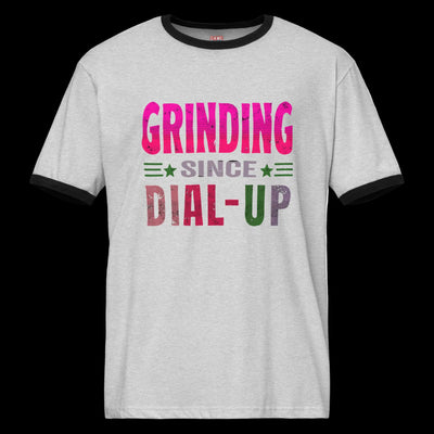 Grinding Since Dial up ringer shirt Game Over Gear