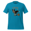 My Favorite Yoga Pose is Three-Legged Dog Shirt Aqua