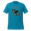 My Favorite Yoga Pose is Three-Legged Dog Shirt Aqua