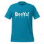 BooYa Ghost Shirt — Retro 90s Halloween Tee Aqua