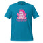 The Rapture Already Happened — Sarcastic Angel Tee Aqua