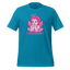 The Rapture Already Happened — Sarcastic Angel Tee Aqua