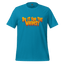 Do It for the Whimsy Tee — Dark Humor Graphic Shirt Aqua