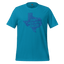 Don’t Mess With Tacos Shirt – Texas State Motto Food Graphic Aqua