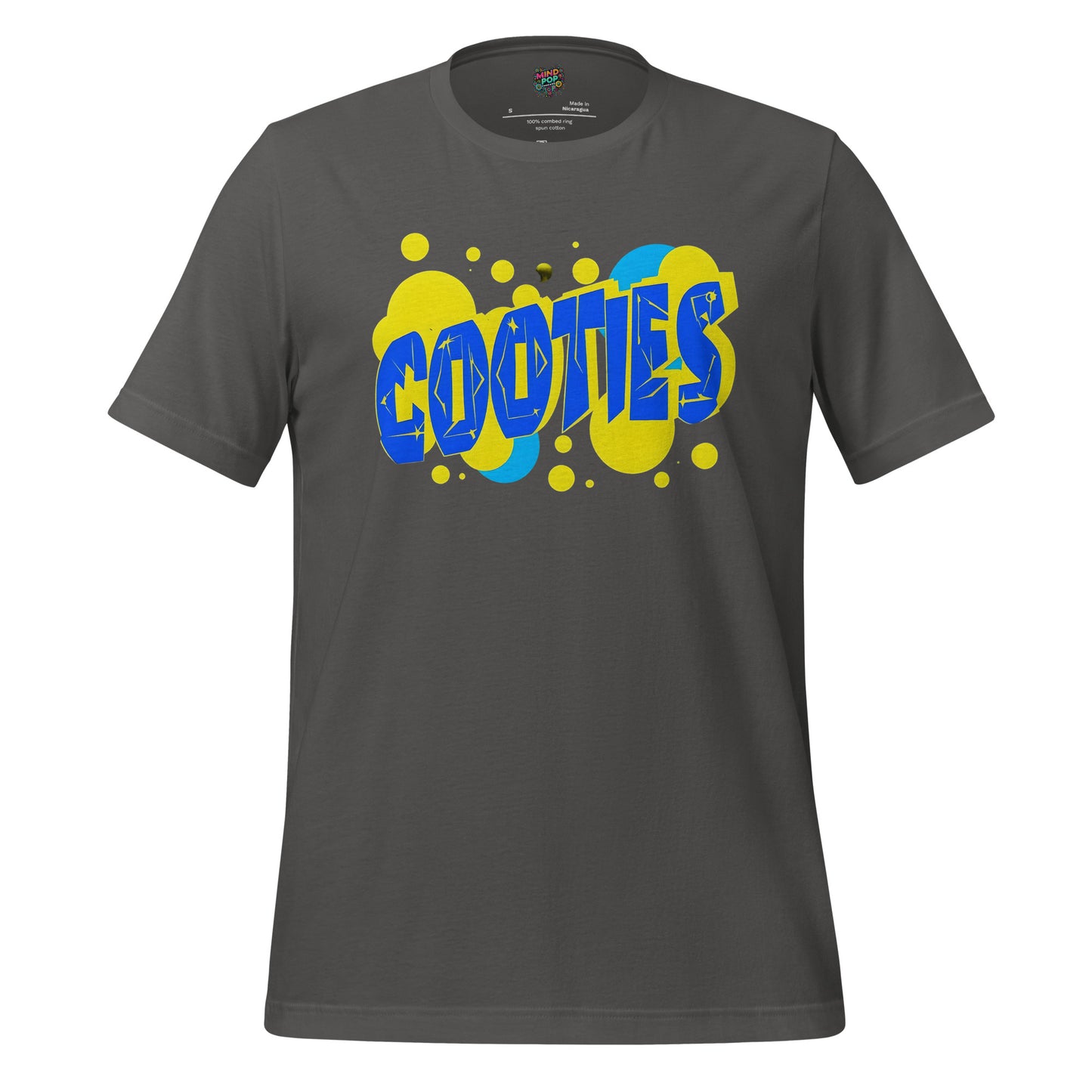 Cooties Retro Graphic Shirt Asphalt