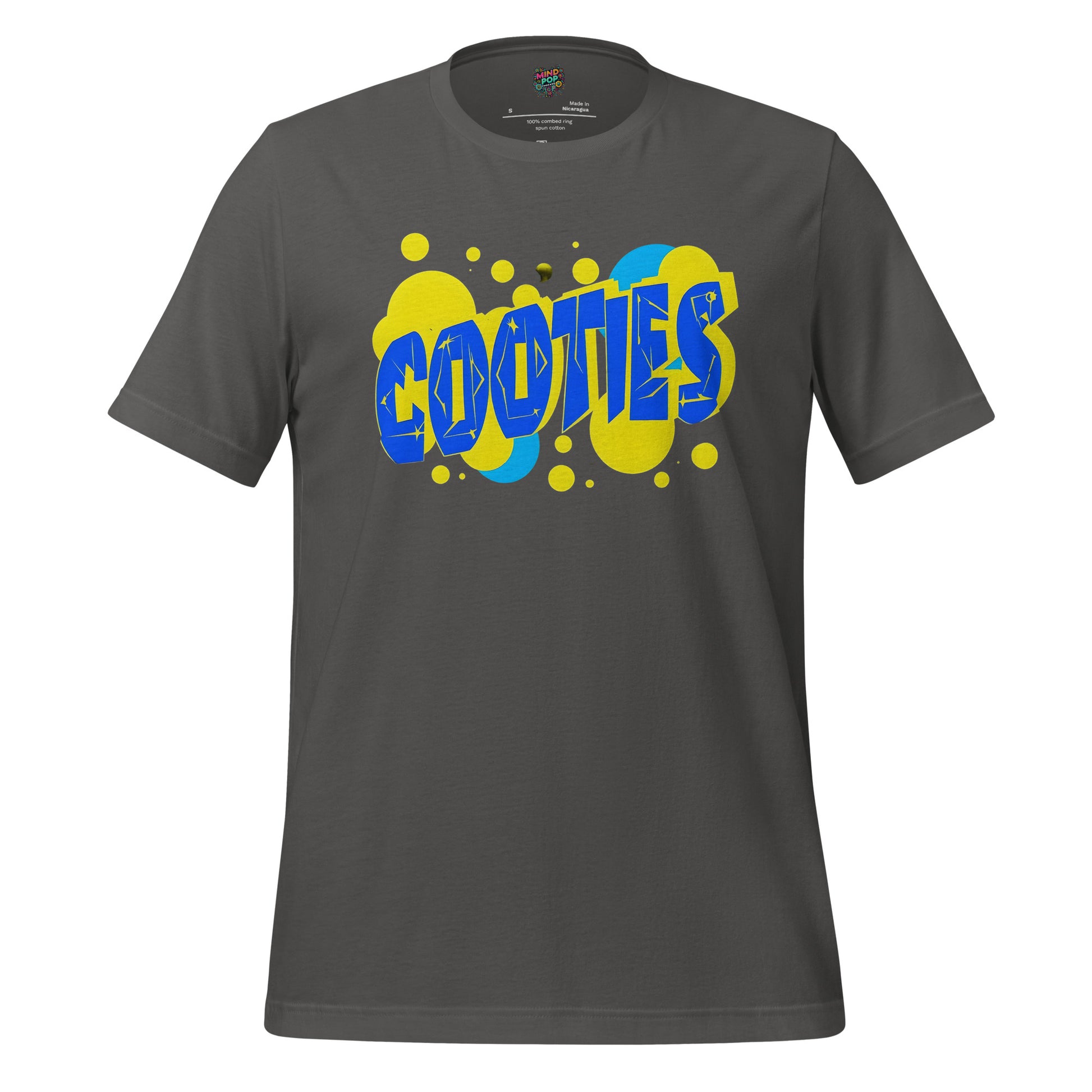 Cooties Retro Graphic Shirt Asphalt