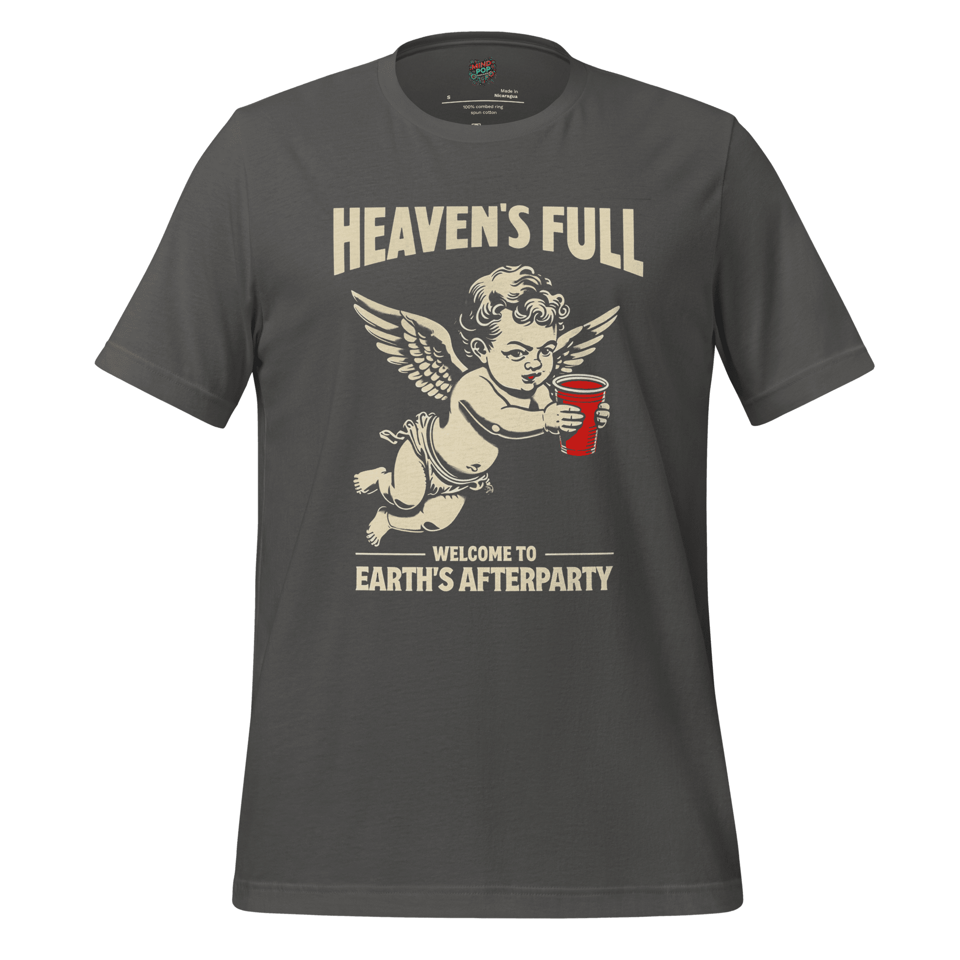 Heaven’s Full Shirt Earth’s Afterparty Asphalt