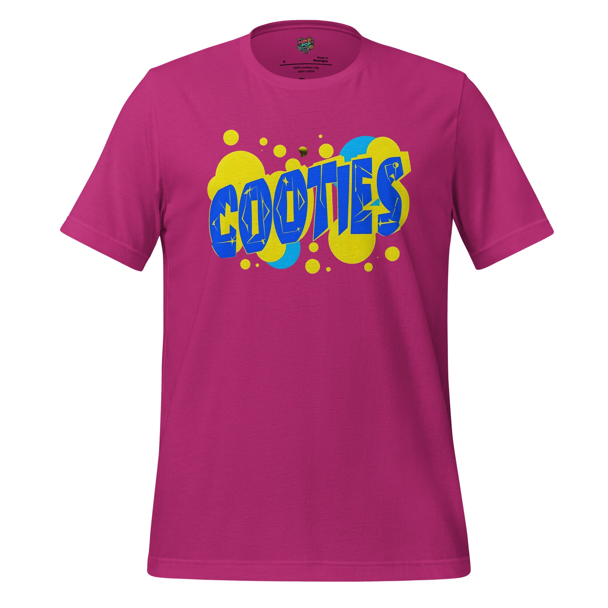 Cooties Retro Graphic Shirt Berry