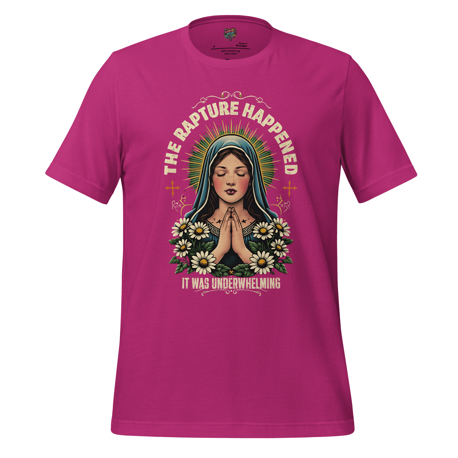 The Rapture Happened Shirt Berry