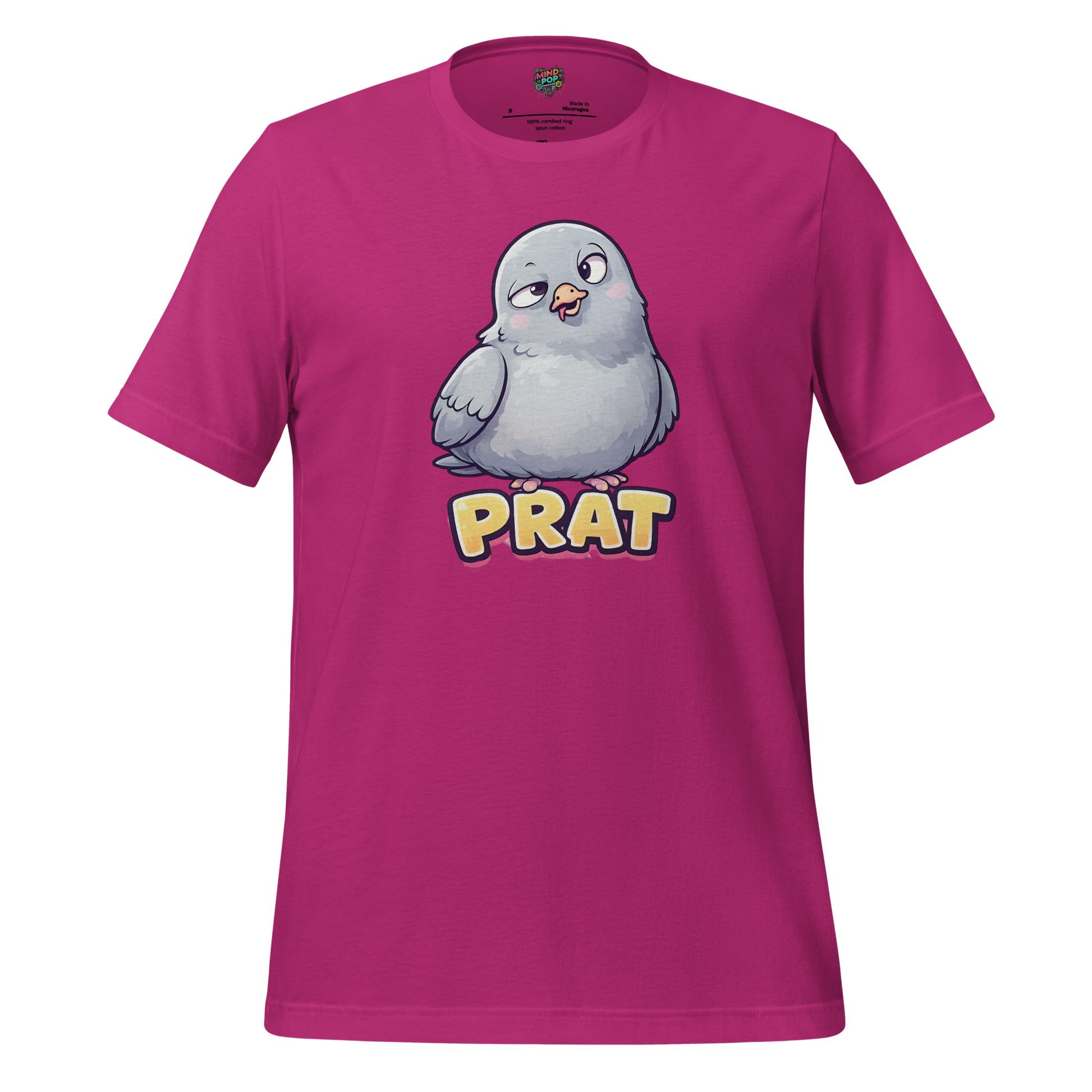 Prat Pigeon Shirt Berry