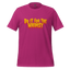 Do It for the Whimsy Tee — Dark Humor Graphic Shirt Berry