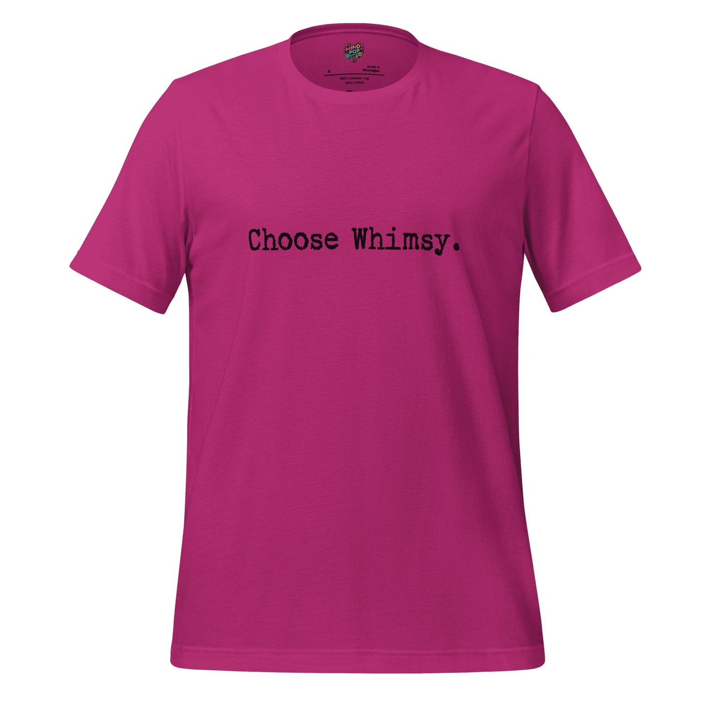 Choose Whimsy Shirt Berry
