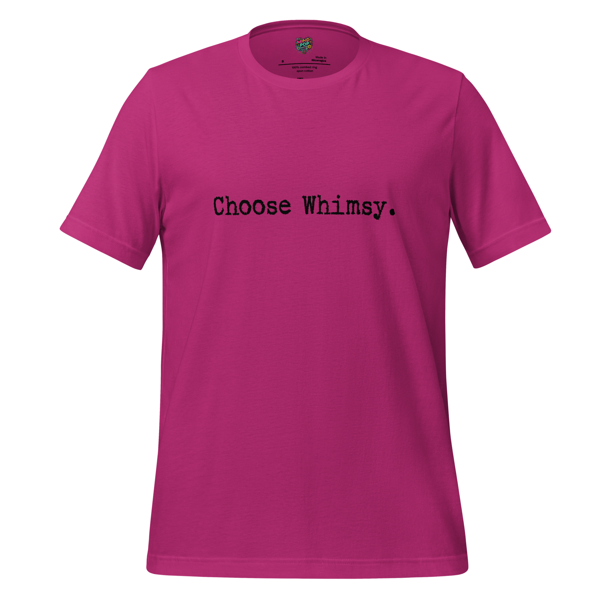 Choose Whimsy Shirt Berry
