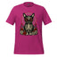 Day of the Dead Cat Skeleton Sugar Skull Tee - tshirt - MindPop Threads - Berry - 4XL - 1534079_5313