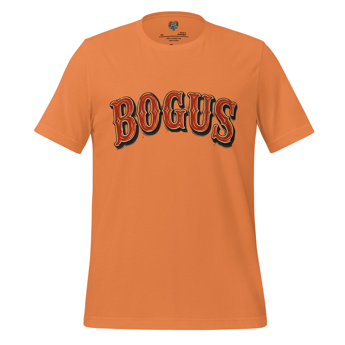 GenX Slang Bogue Graphic Tee - tshirt - MindPop Threads - Burnt Orange - 2XL - 2190051_4055