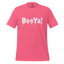 BooYa Ghost Shirt — Retro 90s Halloween Tee Charity Pink