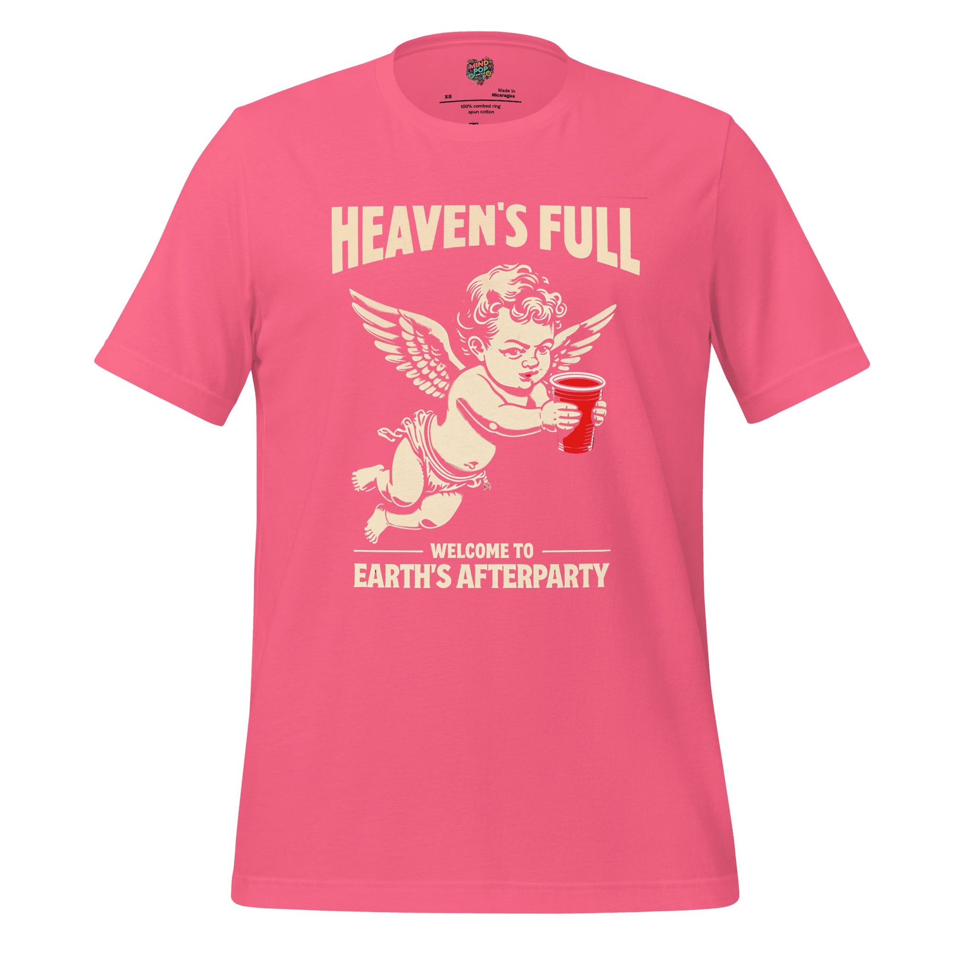 Heaven’s Full Shirt Earth’s Afterparty Charity Pink