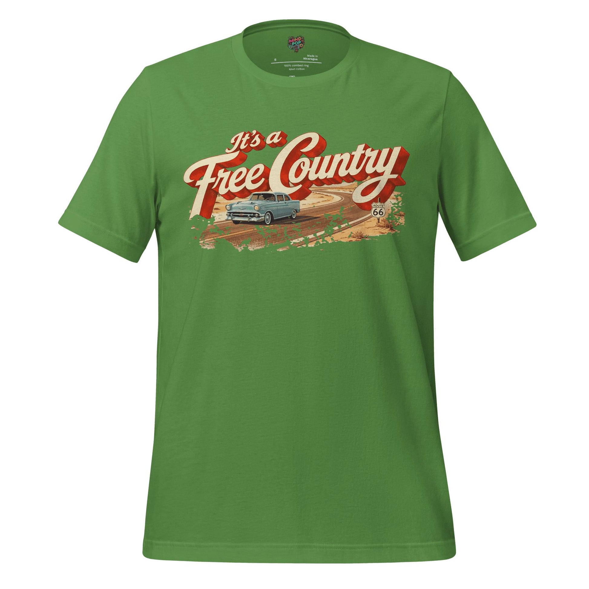 It's a Free Country Shirt Leaf