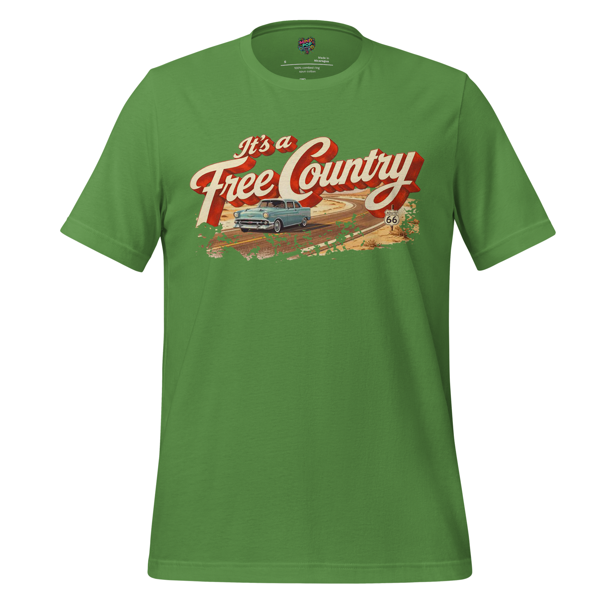 It's a Free Country Shirt Leaf