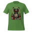 Day of the Dead Cat Skeleton Sugar Skull Tee - tshirt - MindPop Threads - Leaf - 4XL - 1534079_5316