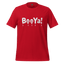 BooYa Ghost Shirt — Retro 90s Halloween Tee Red