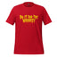 Do It for the Whimsy Tee — Dark Humor Graphic Shirt Red