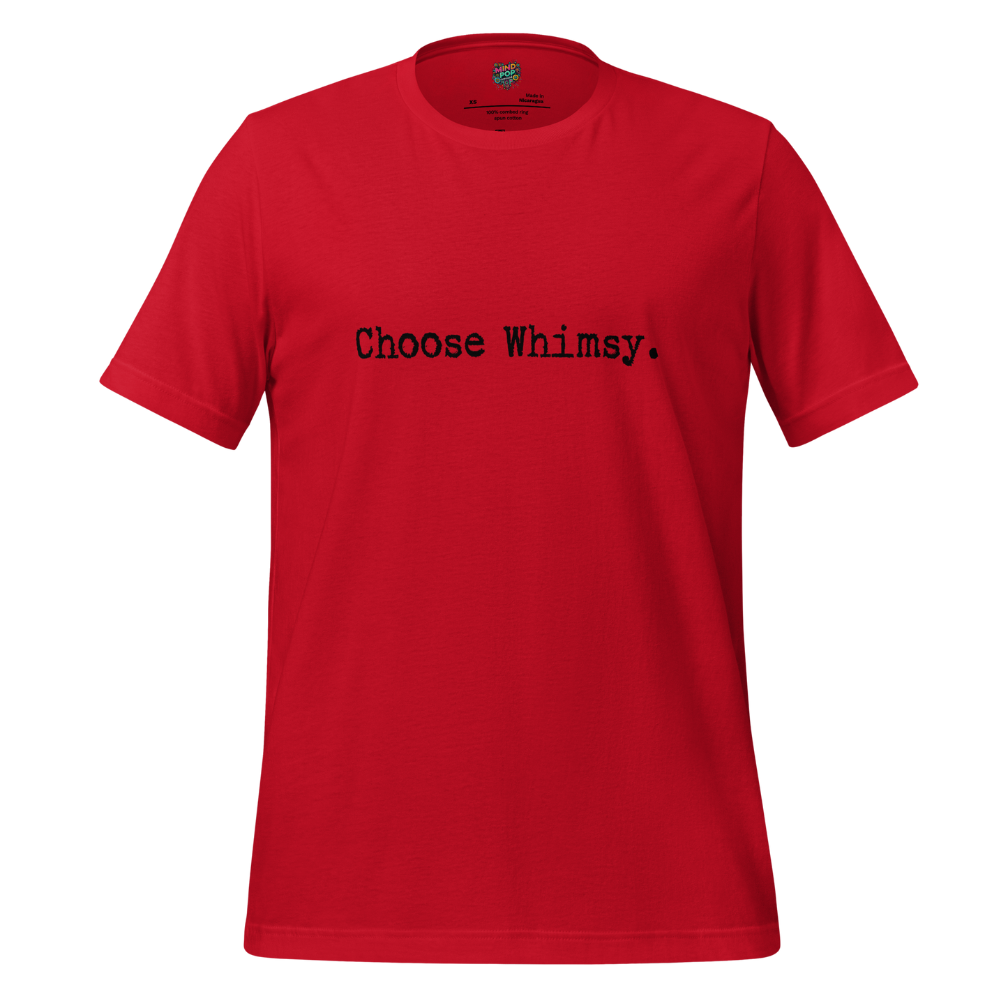 Choose Whimsy Shirt Red