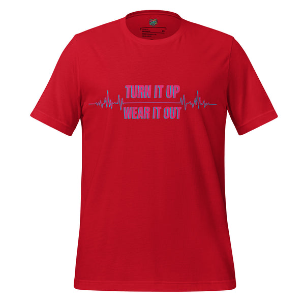 Turn It Up Wear It Out Shirt, Music Lover Tee - tshirt - MPopTop - Red - 5XL - 2634452_12877