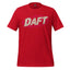 Daft Retro Grunge Graphic Tee in Red