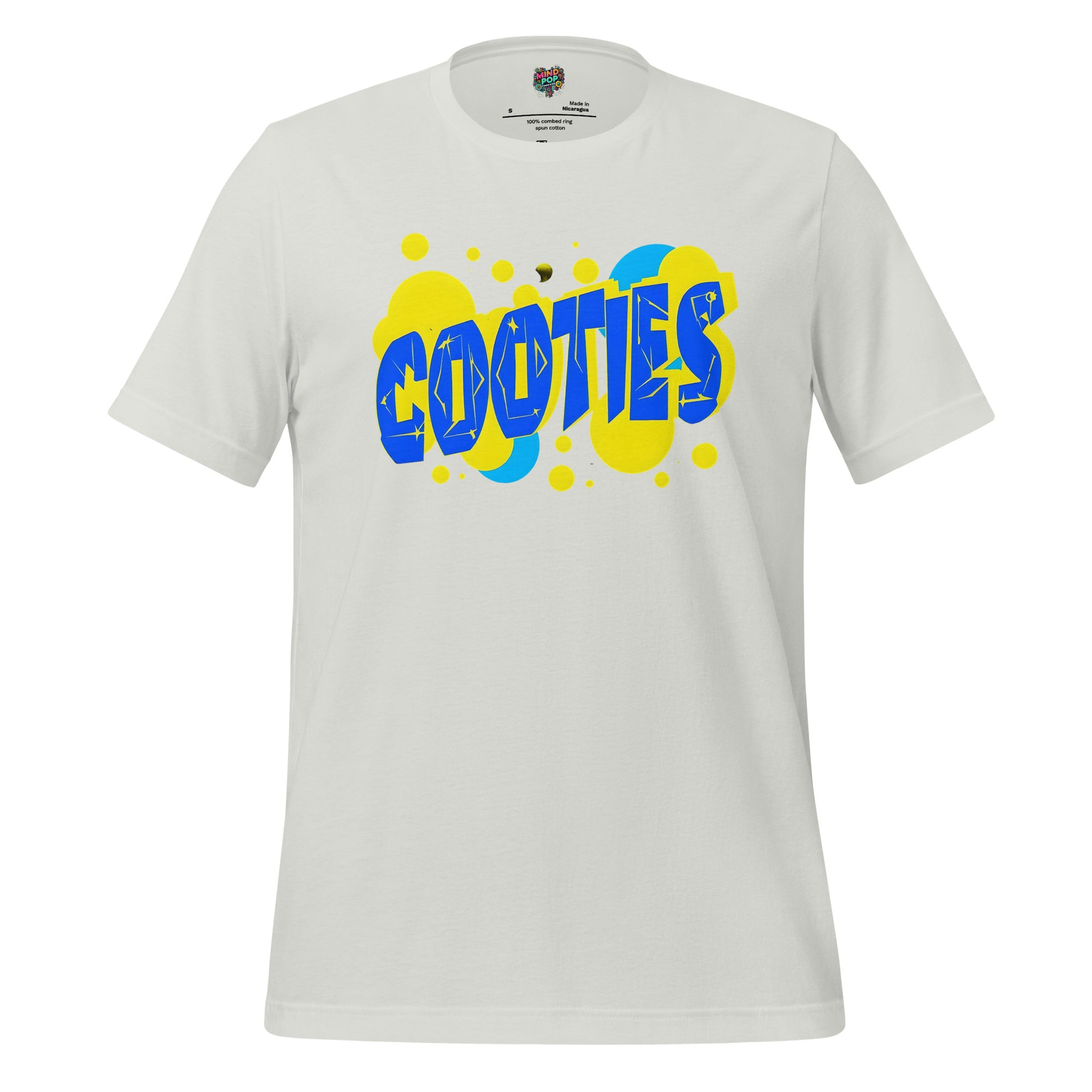Cooties Retro Graphic Shirt Silver