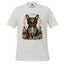 Day of the Dead Cat Skeleton Sugar Skull Tee - tshirt - MindPop Threads - Silver - 2XL - 1534079_4150
