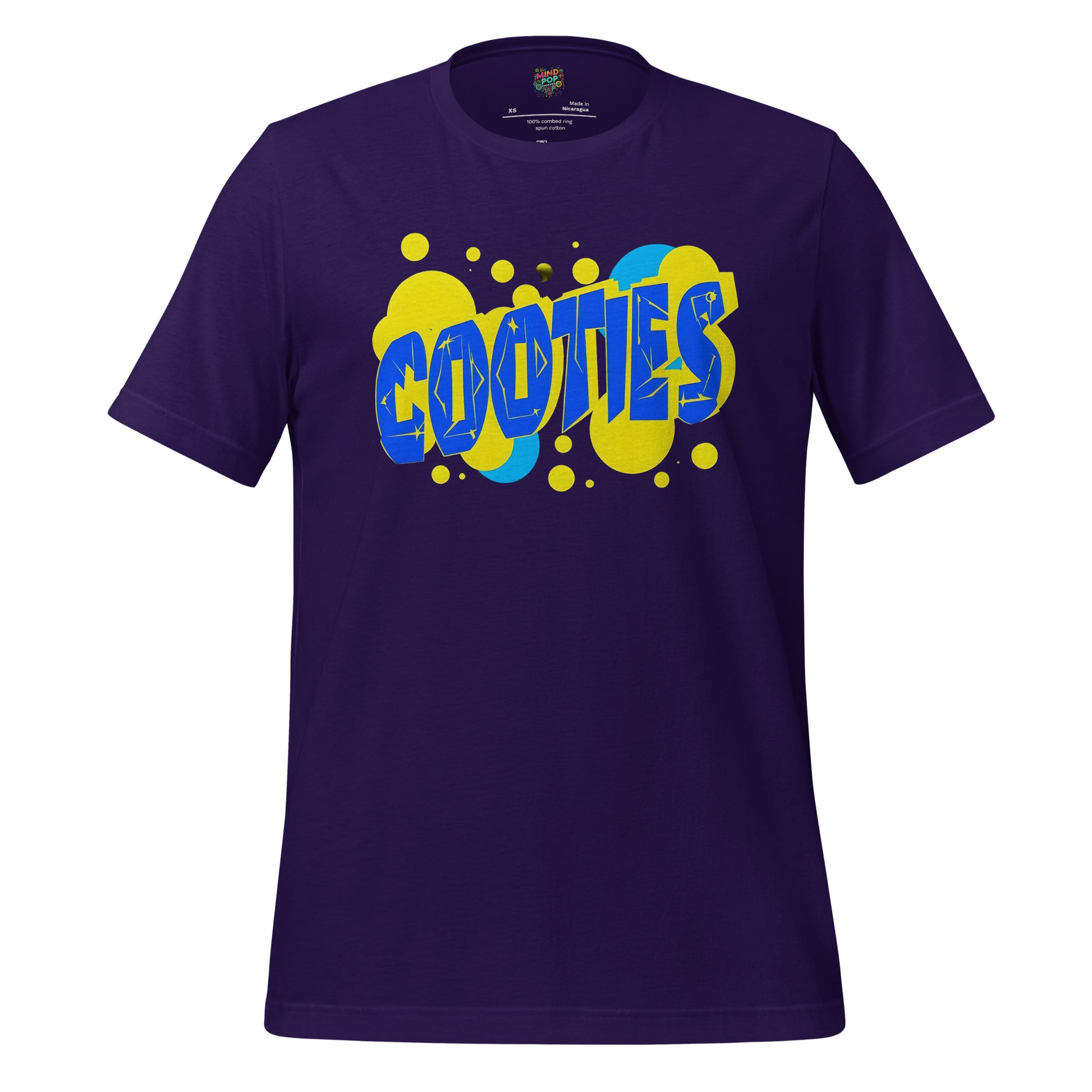 Cooties Retro Graphic Shirt Team Purple