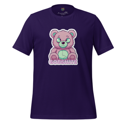 Gobshite Bear Shirt Team Purple