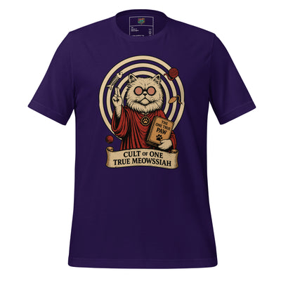 bow to the Meow Shirt - tshirt - MindPop Threads - Team Purple - 4XL - 5541433_21457