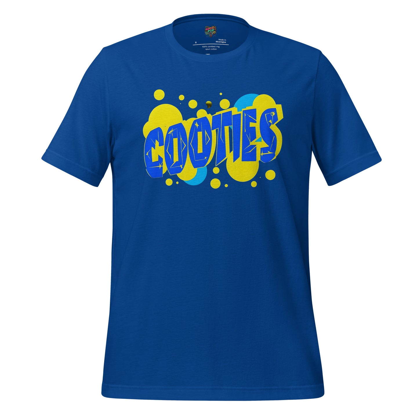 Cooties Retro Graphic Shirt True Royal