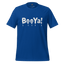 BooYa Ghost Shirt — Retro 90s Halloween Tee True Royal