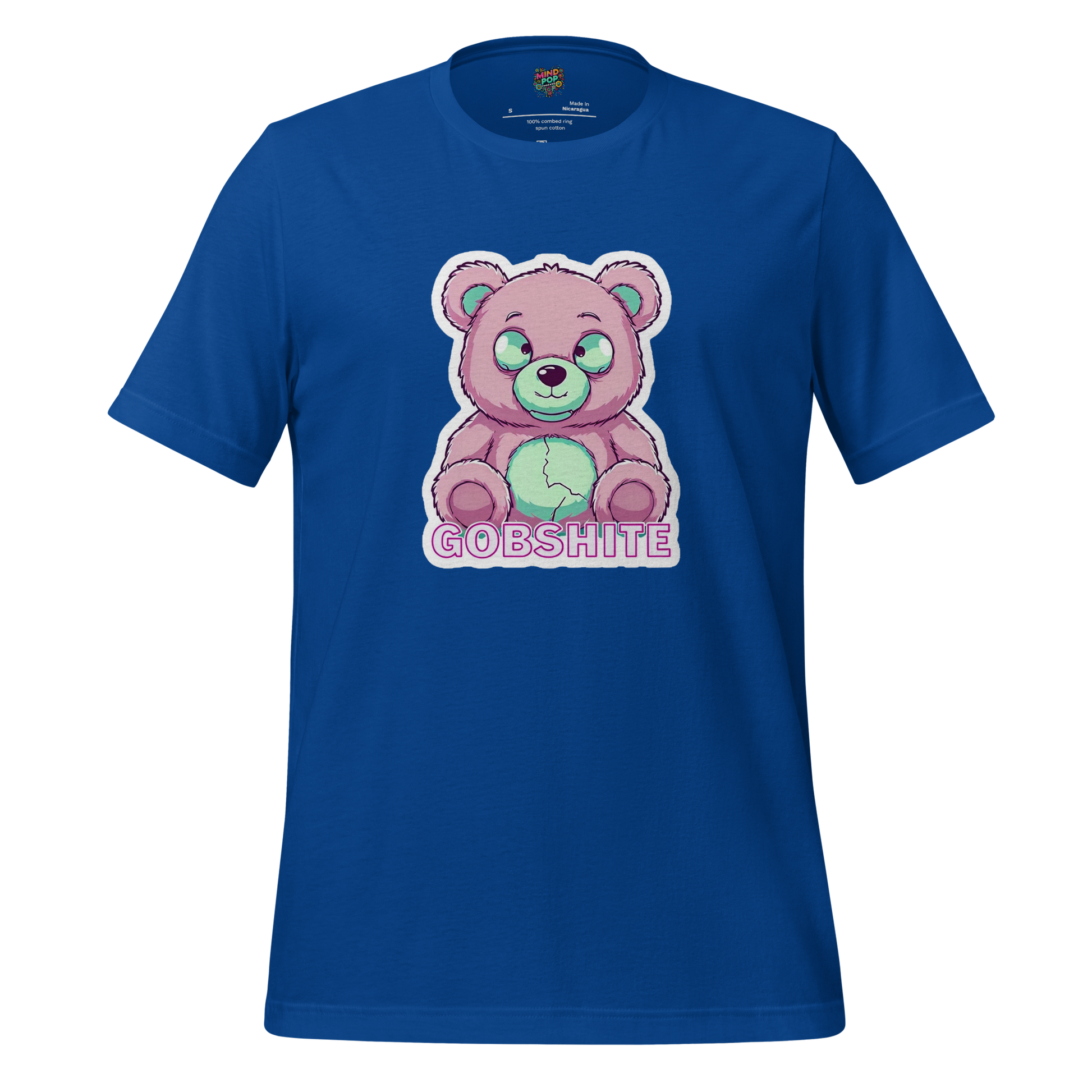 Gobshite Bear Shirt True Royal
